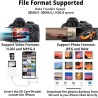 Lecteur de carte SD pour Phone/Pad, USB-C vers Micro SD TF, lecteur de carte mémoire USB-C, lecteur de carte mémoire pour téléph