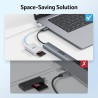 acer Lecteur de Carte SD USB C, Adapateur Carte Mémoire MicroSD USB C 5Gbps, Simultané à Lire et Écrire pour SD/Micro SD/SDHC/SD