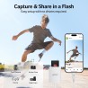 acer Lecteur de Carte SD USB C, Adapateur Carte Mémoire MicroSD USB C 5Gbps, Simultané à Lire et Écrire pour SD/Micro SD/SDHC/SD