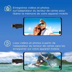 Carte SD 1To Integral Vitesse de Lecture vidéo 4K 180 Mo/s et Vitesse d'écriture 150 Mo/s SDXC V30 U3 180- V30 Notre Carte mémoi