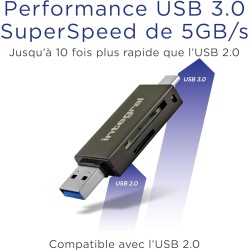 Carte SD 1To Integral Vitesse de Lecture vidéo 4K 180 Mo/s et Vitesse d'écriture 150 Mo/s SDXC V30 U3 180- V30 Notre Carte mémoi