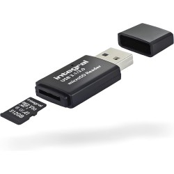 Integral Lecteur de Cartes mémoire Micro SD, USB 3.1 USB 3.0, microSDHC, microSDXC, Adaptateur