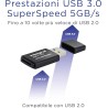 Integral Lecteur de Cartes mémoire Micro SD, USB 3.1 USB 3.0, microSDHC, microSDXC, Adaptateur