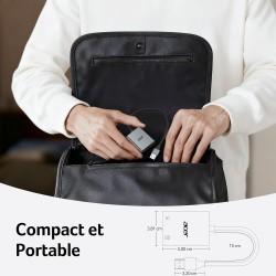 Acer Lecteur de Carte SD USB 3.0 avec câble, Lecteur de Carte mémoire pour Appareil Photo en Aluminium UHS-I, Adaptateur Micro S