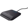 Trust Lecteur DNI, Compatible avec Toutes Les Cartes DNI, Conforme FIPS 201, FIPS TAA et ISO 7816 Classe A, B, C, câble de 100 c