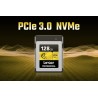 Lexar professional série or carte cfexpress 128 go, type b carte cf, jusqu'à 1750 mo/s en lecture, adoptez pcie 3.0 nvme, carte 