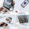 Lecteur de carte SD pour iPhone, lecteur de carte micro SD USB C 3 en 2, adaptateur micro SD vers type C, lecteur de carte mémoi