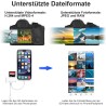 [Apple MFi Certified] Lecteur Carte SD pour iPhone, Lightning USB C Adaptateur Carte SD pour SD/Micro SD/USB, Adaptateur SD pour