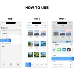Wanme Lecteur de Carte Mémoire SD 2.0, Lecteur de Carte 3 en 1 USB-C vers SD Micro SD MS CF, Adaptateur pour iPad, iPhone 15, Ma