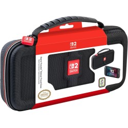 RDS Pochette de Transport Officielle Game Traveler pour Nintendo Switch 2/OLED/Switch. Matériau Rigide pour Protection optimale.