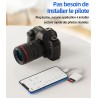 Adaptateur Lecteur Carte SD iPhone(2en1)lightning Jack Micro SD Mémoire Externes Accessoire Mini Caméra SD Card Reader Clé Switc