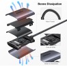 Uvert usb c lecteur carte sd adaptateur carte microsd 5gbps super vitesse simultané à lire et écrire card reader compatible avec