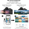 [Apple MFi Certified] Lecteur de Carte SD pour iPhone iPad, Lightning Adaptateur de Carte SD, Lecteur de Carte mémoire pour ipho