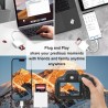 [Apple MFi Certified] Lecteur de Carte SD pour iPhone iPad, Lightning Adaptateur de Carte SD, Lecteur de Carte mémoire pour ipho