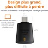 Amazon Basics Lecteur de cartes Micro SD USB C 3.0