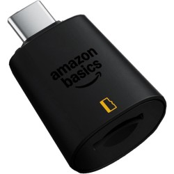 Amazon Basics Lecteur de cartes Micro SD USB C 3.0
