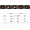 Amazon Basics Carte Mémoire microSDXC avec Adaptateur Grande Taille, A2, U3, Vitesse de Lecture Jusqu’à 100Mbit/s, 512Go, Noir