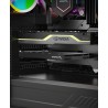 SABRENT Carte d'adaptateur à 4 disques NVMe SSD vers PCIe 4.0 X 16 avec Refroidissement Actif [EC-P4BF]