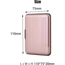 Étui pour Cartes Mémoire 16 Emplacements Résistant à l'eau, 8 SD + 8 Micro SD Cards, Boîte Plastique pour Micro SD SDXC SDHC TF 