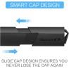 SmartQ C307 Lecteur de Cartes Portable USB 3.0 pour SD, SDHC, SDXC, MicroSD, MicroSDHC, MicroSDXC, avec Design Tout-en-Un avancé