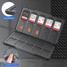 HEIYING Rangement Carte Mémoire pour Cartes SD/TF, Étui de Stockage Portable pour Carte SD Compatible avec 20 SDXC SDHC et 20 TF