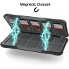 HEIYING Rangement Carte Mémoire pour Cartes SD/TF, Étui de Stockage Portable pour Carte SD Compatible avec 20 SDXC SDHC et 20 TF