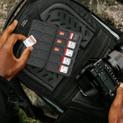 HEIYING Rangement Carte Mémoire pour Cartes SD/TF, Étui de Stockage Portable pour Carte SD Compatible avec 20 SDXC SDHC et 20 TF