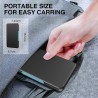 HEIYING Rangement Carte Mémoire pour Cartes SD/TF, Étui de Stockage Portable pour Carte SD Compatible avec 20 SDXC SDHC et 20 TF