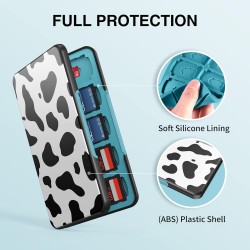 HEIYING Rangement Carte Mémoire pour Cartes SD/TF, Étui de Stockage Portable pour Carte SD Compatible avec 20 SDXC SDHC et 20 TF