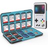 HEIYING Rangement Carte Mémoire pour Cartes SD/TF, Étui de Stockage Portable pour Carte SD Compatible avec 20 SDXC SDHC et 20 TF