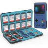 HEIYING Rangement Carte Mémoire pour Cartes SD/TF, Étui de Stockage Portable pour Carte SD Compatible avec 20 SDXC SDHC et 20 TF