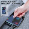 HEIYING Rangement Carte Mémoire pour Cartes SD/TF, Étui de Stockage Portable pour Carte SD Compatible avec 20 SDXC SDHC et 20 TF
