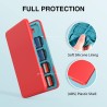 HEIYING Rangement Carte Mémoire pour Cartes SD/TF, Étui de Stockage Portable pour Carte SD Compatible avec 20 SDXC SDHC et 20 TF