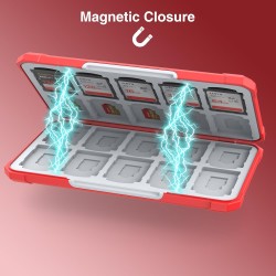 HEIYING Rangement Carte Mémoire pour Cartes SD/TF, Étui de Stockage Portable pour Carte SD Compatible avec 20 SDXC SDHC et 20 TF