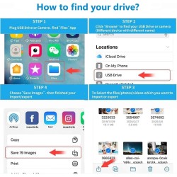 Lecteur de Carte SD pour Phone Pad, Aplimln Adaptateur Carte SD pour Phone 3 en 1 avec Port USB und Double Fente, Adaptateur Mic