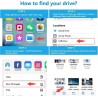 Lecteur de Carte SD pour Phone Pad, Aplimln Adaptateur Carte SD pour Phone 3 en 1 avec Port USB und Double Fente, Adaptateur Mic