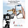 Lecteur de Carte SD pour Phone, USB C Lecteur Carte avec Double Fente pour Micro SD/SD, Adaptateur Carte SD pour Phone USB C