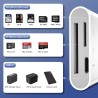 Lecteur de Carte SD pour Phone Pad, Aplimln Adaptateur de Carte SD, Lecteur de Carte mémoire pour Phone avec Double Fente pour M