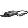 TP-Link Lecteur de Carte mémoire SD, USB C vers SD et microSD jusqu'à 2 to, USB 3.0, UHS-I 200 Mo/s, Lecture et écriture simulta