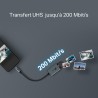 TP-Link Lecteur de Carte mémoire SD, USB C vers SD et microSD jusqu'à 2 to, USB 3.0, UHS-I 200 Mo/s, Lecture et écriture simulta