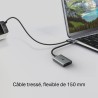 TP-Link Lecteur de Carte mémoire SD, USB C vers SD et microSD jusqu'à 2 to, USB 3.0, UHS-I 200 Mo/s, Lecture et écriture simulta