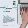 TP-Link Adaptateur USB C vers Ethernet Gigabit UE300C, RJ45 Réseau 1Gbps, Compatible avec Windows 11, MacOS, Chrome OS, Linux, M