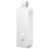 TP-Link Adaptateur USB C vers Ethernet Gigabit UE300C, RJ45 Réseau 1Gbps, Compatible avec Windows 11, MacOS, Chrome OS, Linux, M