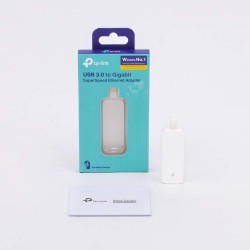 TP-Link UE300 Adaptateur USB vers Ethernet Gigabit 1000Mbps, USB 3.0 vers RJ45 Adaptateur Réseau, Conception Pliable et Portable