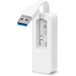 TP-Link UE300 Adaptateur USB vers Ethernet Gigabit 1000Mbps, USB 3.0 vers RJ45 Adaptateur Réseau, Conception Pliable et Portable
