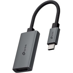 TP-Link UA520C Câble USB C vers HDMI 4K 60 Hz, câble tressé de 10 cm de Long, Plug & Play, Prend en Charge macOS, Windows, iPadO
