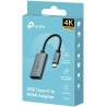 TP-Link UA520C Câble USB C vers HDMI 4K 60 Hz, câble tressé de 10 cm de Long, Plug & Play, Prend en Charge macOS, Windows, iPadO