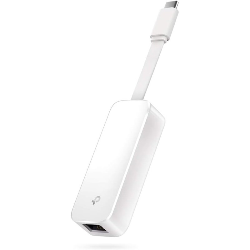 TP-Link Adaptateur USB C vers Ethernet Gigabit UE300C, RJ45 Réseau 1Gbps, Compatible avec Windows 11, MacOS, Chrome OS, Linux, M