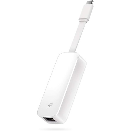 TP-Link Adaptateur USB C vers Ethernet Gigabit UE300C, RJ45 Réseau 1Gbps, Compatible avec Windows 11, MacOS, Chrome OS, Linux, M