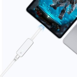 TP-Link Adaptateur USB C vers Ethernet Gigabit UE300C, RJ45 Réseau 1Gbps, Compatible avec Windows 11, MacOS, Chrome OS, Linux, M
